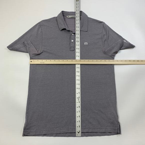 Travis Mathew Shirt Mens M Medium Purple Los Altos Golf And Country Club Polo - Picture 6 of 12